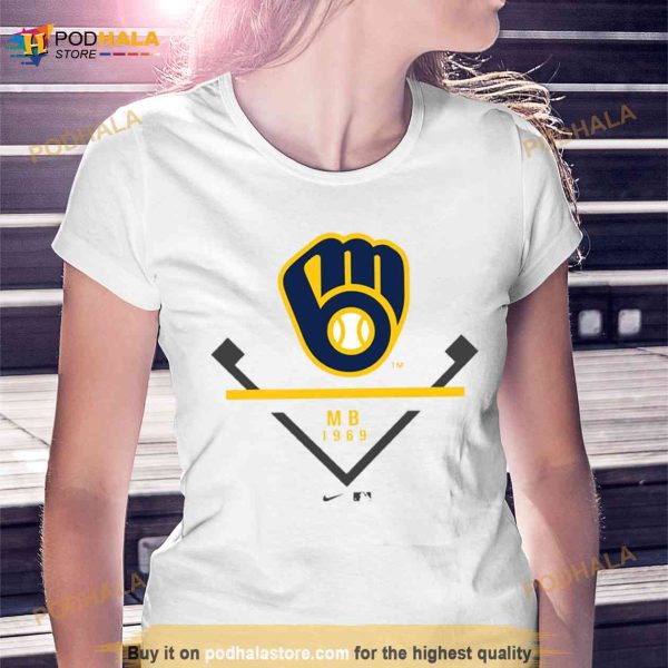 Logo Milwaukee Brewers MB 1969 Shirt