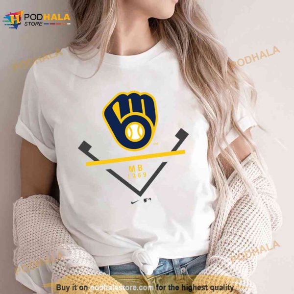 Logo Milwaukee Brewers MB 1969 Shirt