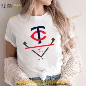 Minnesota Twins Fanatics Throwback Powder Blue T-Shirt