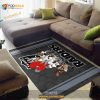 Looney Tunes Raiders Team Rug Area Football Carpet Fan