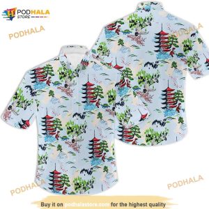 Loot Crate Firefly Funny Hawaiian Shirt, 3D Summer Aloha Shirt