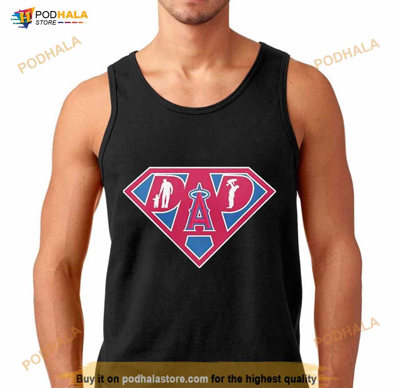 Los Angeles Angels Super Dad Shirt Los Angeles Angels Super Dad Shirt