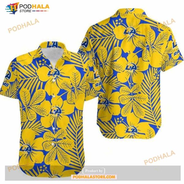 Los Angeles Rams Flower Hot Trending Style Hawaii Shirt Summer Collection