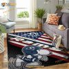 Los Angeles Rams NFL Team Logo Snoopy Us Gift Home Decor Rectangle Area Rug