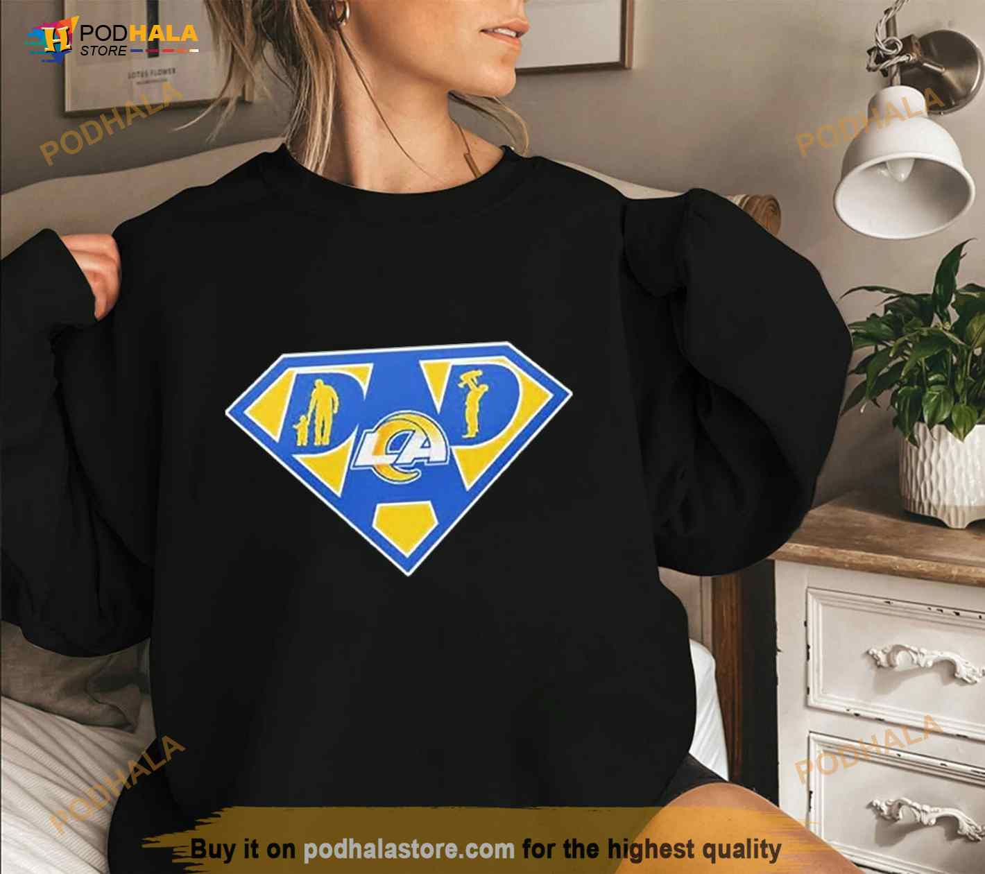 Los Angeles Rams Super Dad Shirt Los Angeles Rams Super Dad Shirt