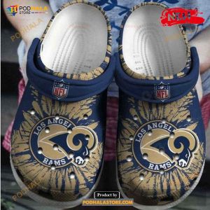 Los Angeles Rams Unisex Fashion For Unisex & Kids Crocs Clog Shoes