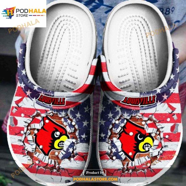 Louisville Cardinals Crocs Clog Shoes