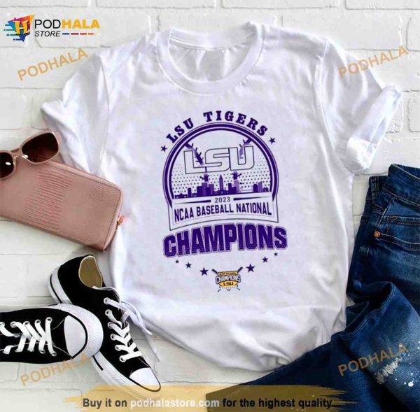 LSU Tigers 2023 College World Series Champions T Shirt