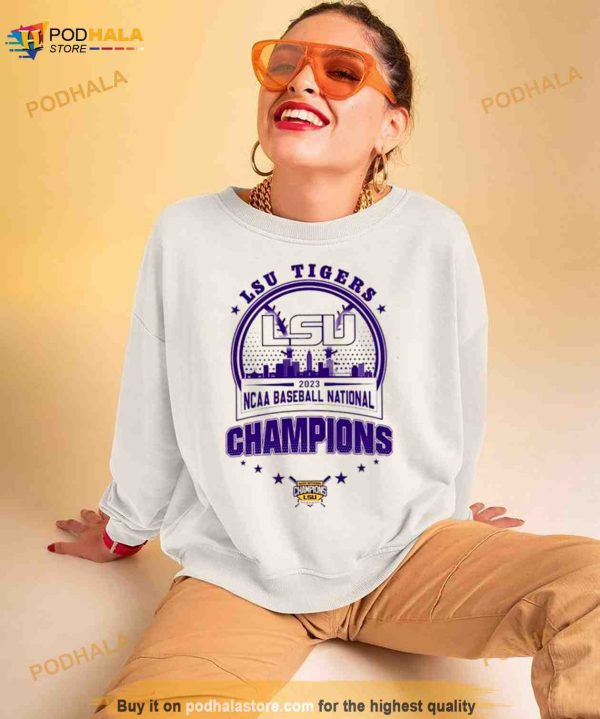 LSU Tigers 2023 College World Series Champions T Shirt