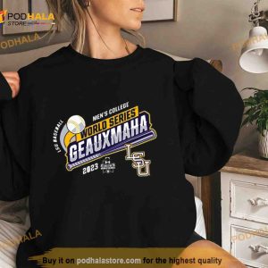 Lsu Tigers 2023 Ncaa Men's Baseball College World Series Shirt 3