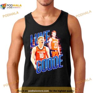 Luke Goode Illinois Basketball Player Shirt