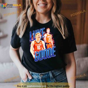 Luke Goode Illinois Basketball Player Shirt 3