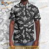 Luna Creatures 3D Hawaiian Shirt, Goth Button Up Shirt, Dark Magic Clothing