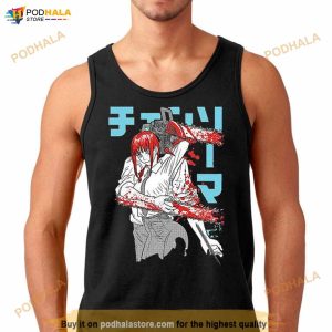 Makima Horror Anime Manga Chainsaw Man Shirt