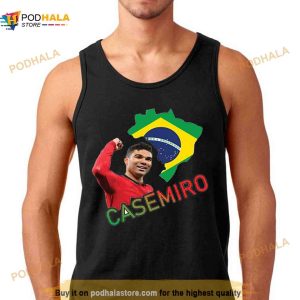 Man Utd's Brazilian Casemiro Shirt 3