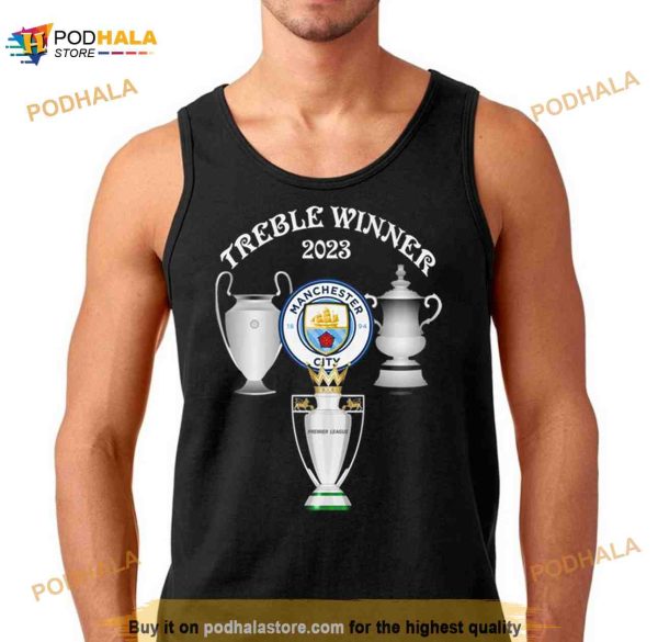 Manchester City The Treble Champions 2023 Shirt