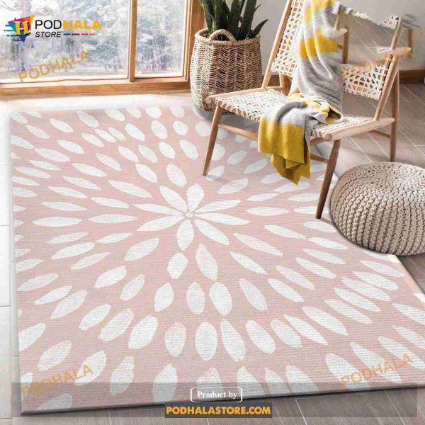 Mandala Flower 7 Area Rug Living Room Rug Christmas Gift