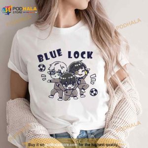 Manga Chibi Character Anime Blue Lock Shirt
