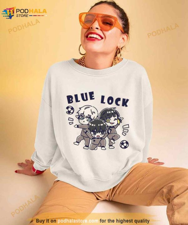 Manga Chibi Character Anime Blue Lock Shirt