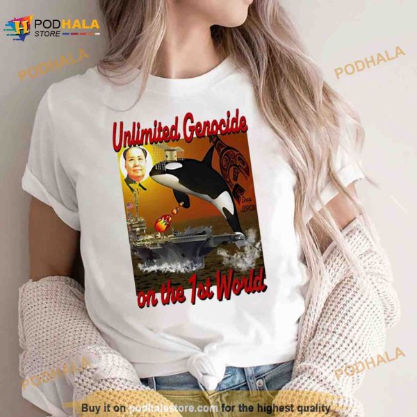 Mao Unlimited Genocide On The 1st World Shirt