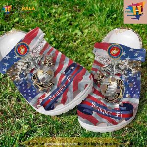 Marines Eagle And Anchor Classic Crocs Clog Shoes 2