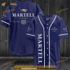 Martell Cognac All Over Print Unisex 3D Baseball Jersey - Navy