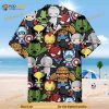 Marvel Avengers Hawaiian Shirt, Super Hero Hawaii Shirt, Summer Vacation Gift