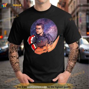 Mass Effect Commander Shepard Shirt