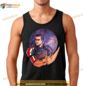 Mass Effect Commander Shepard Shirt 2