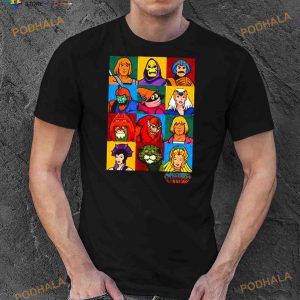 Masters Of The Universe Character Heads Shirt