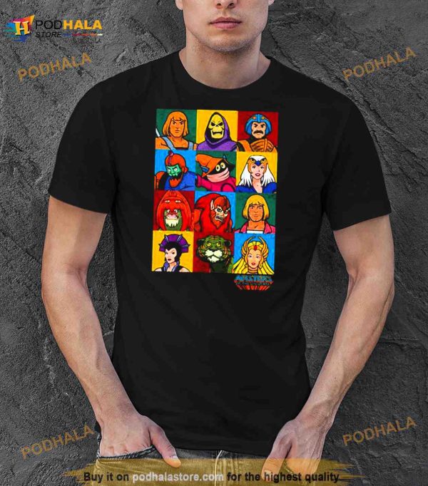 Masters Of The Universe Character Heads Shirt