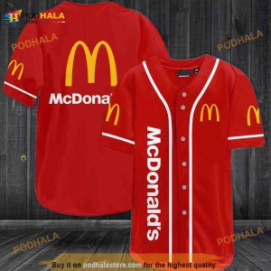 Mcdonald's 3D Baseball Jersey