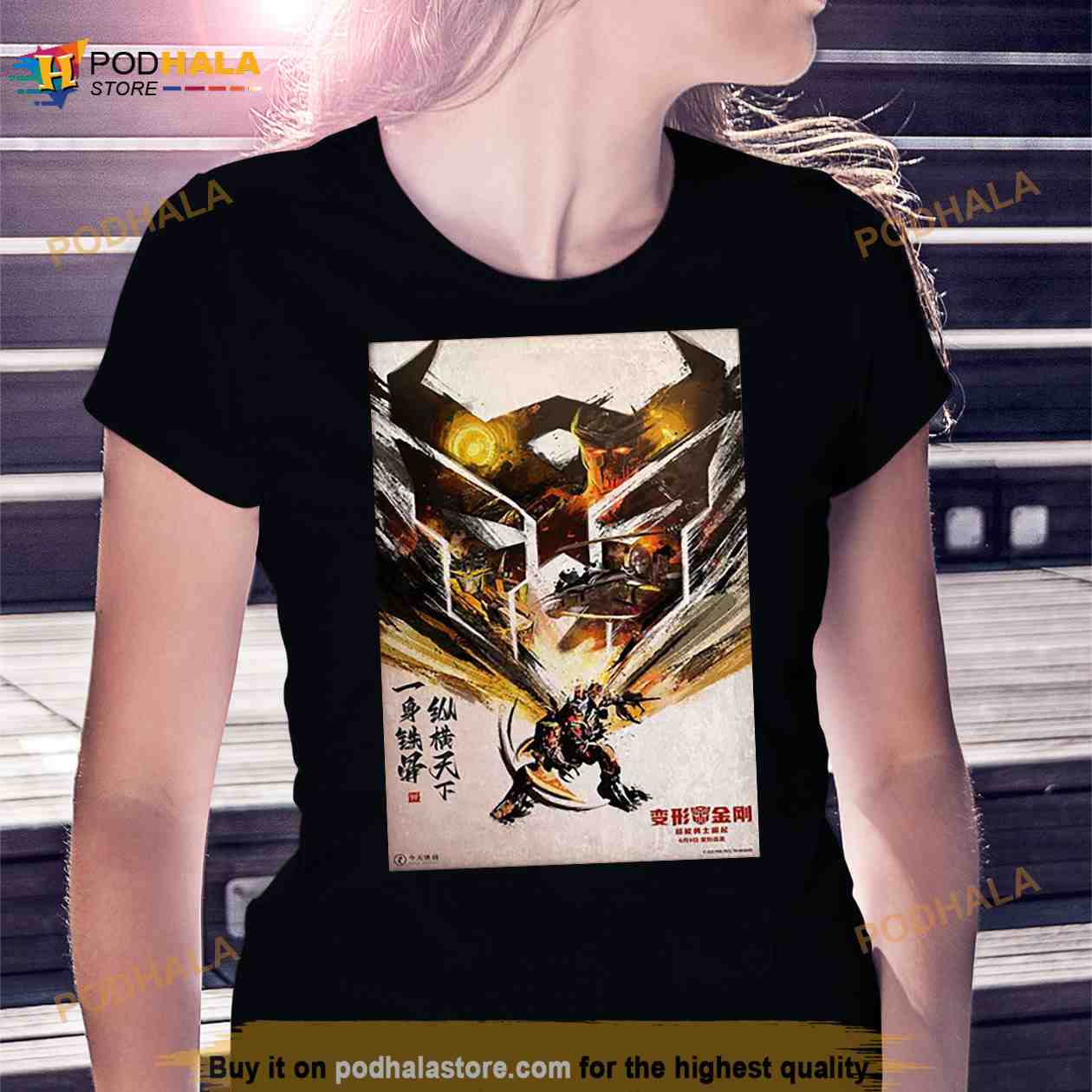 Megatron And Decepticon Transformers Rise Of The Beasts China Style T-Shirt Megatron And Decepticon Transformers Rise Of The Beasts China Style T-Shirt