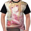 Men Printed Hajime Nagumo Anime Short Sleeve 3D Anime Shirt