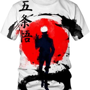 Men Women's Anime Printed 3D Anime Shirt with The Japanese Anime Jujutsu Kaisen