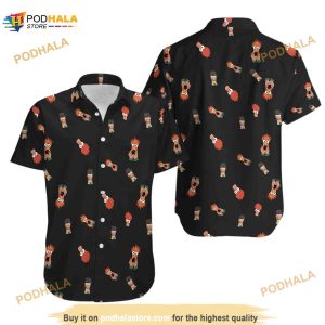 Men's Mupets Inspired Beaker Hawaiian Shirt