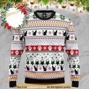 Meowy Cat 3D Funny Ugly Sweater