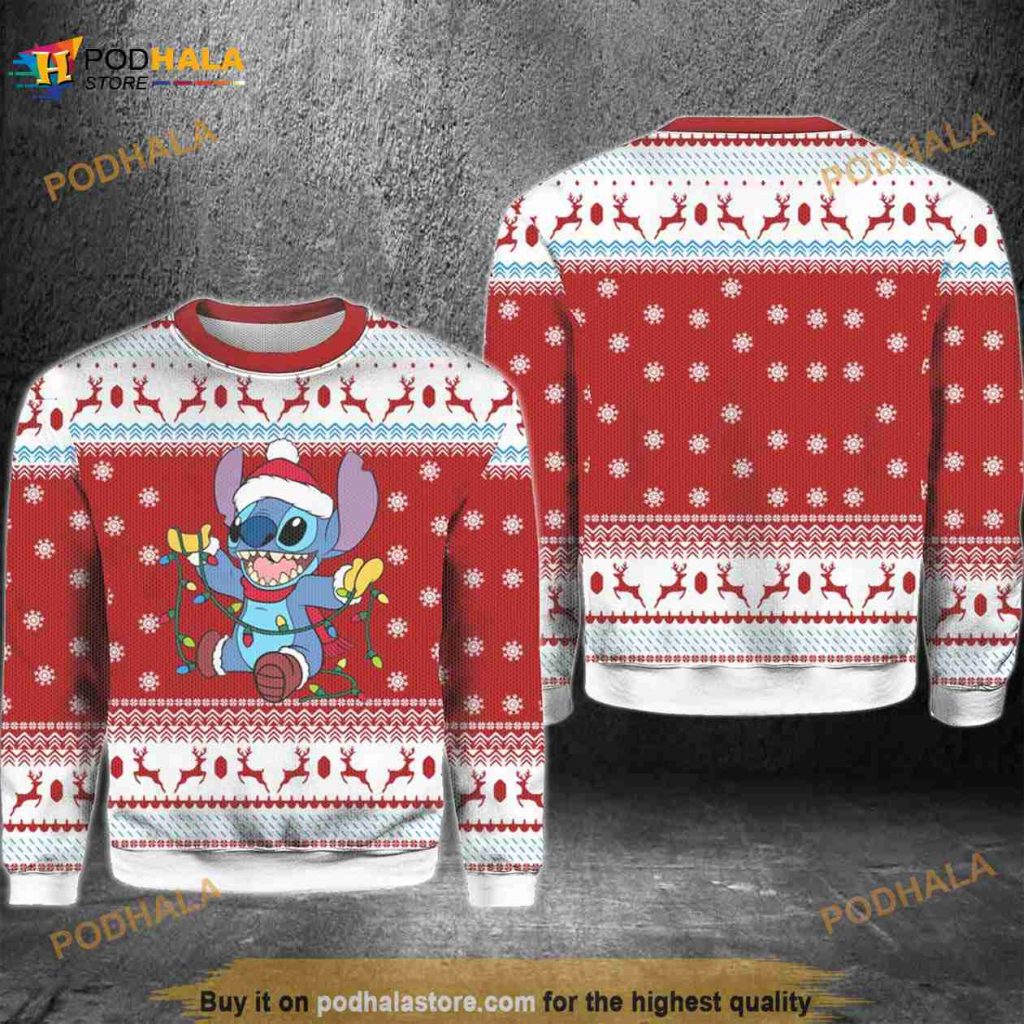 Merry Stitchmas Ugly Stitch 3D Ugly Sweater
