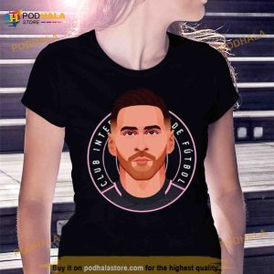 Messi For Miami Vintage Football T Shirt