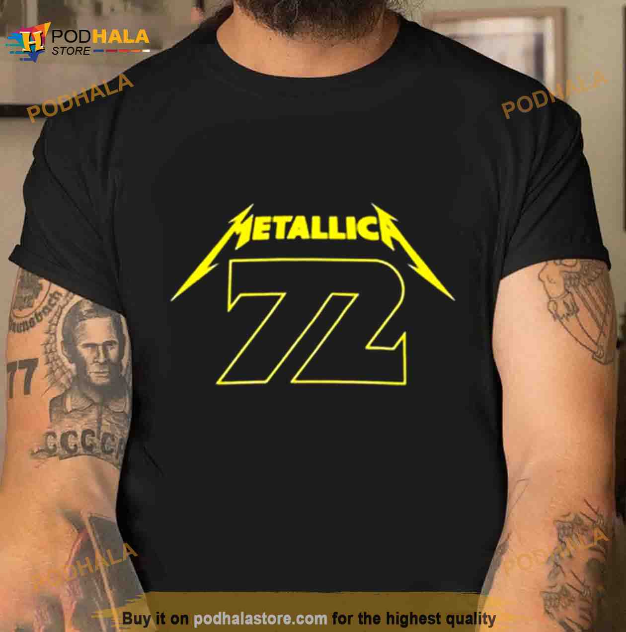 Band Metallica Baseball Tee Jersey Shirt Unisex Men Women in 2023