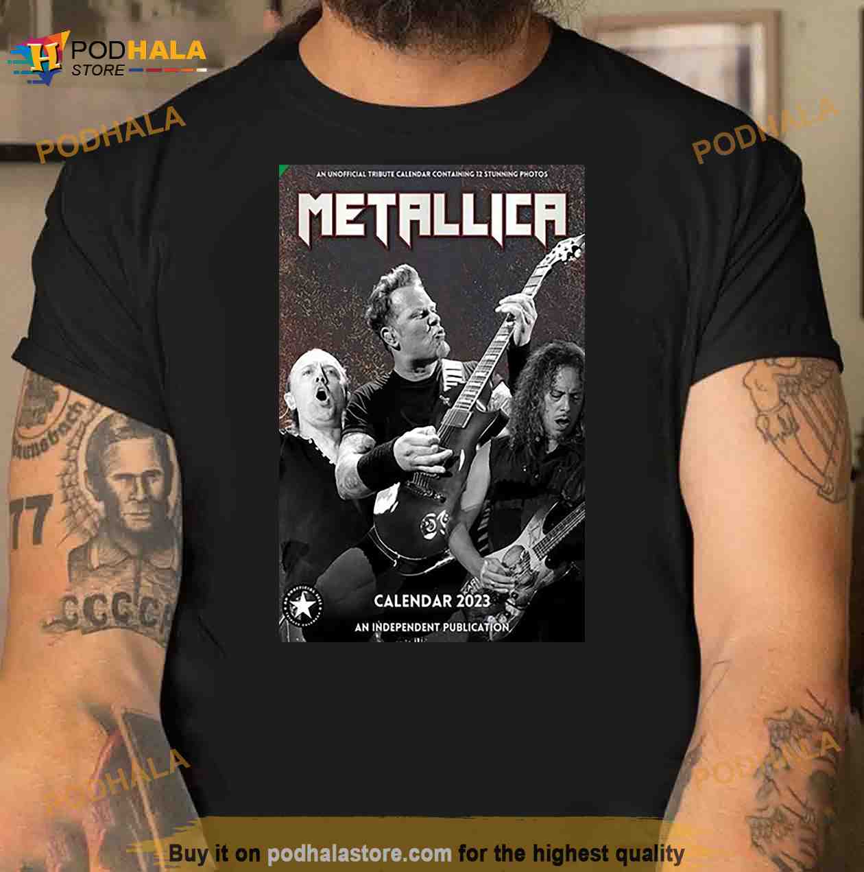 Metallica Unisex Shirt, Distressed Guitar Tee, Vintage Band Metallica Tour  Merch - Bring Your Ideas, Thoughts And Imaginations Into Reality Today