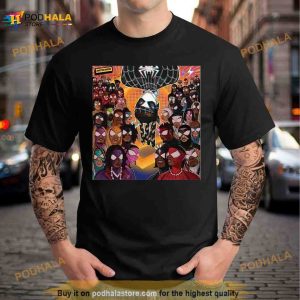 Metro Boomin Metro Verse All Artist Spider Man Across The Spider Verse Soundtrack Fashion T Shirt