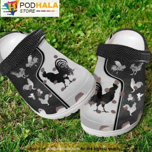 Mexican Rooster Chicken 3D Crocs Clog Shoes, Funny Crocs