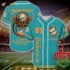 Miami Dolphins 3D Baseball Jersey Personalized Gift, Custom Name Number