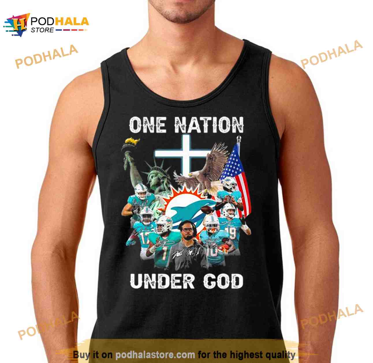 Miami Dolphins Tank Tops Tops