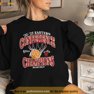 Miami Heat 2023 Eastern Conference Champions Pass Hoops Shirt