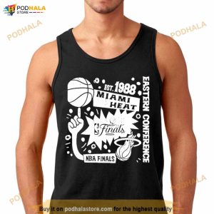 Miami Heat 2023 Nba Finals Flowy Off Shoulder Shirt 3