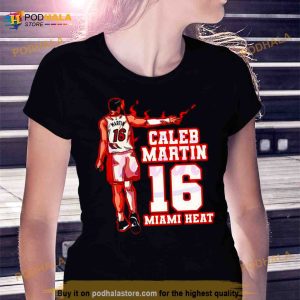 Miami Heat Caleb Martin Nba Player Shirt 2