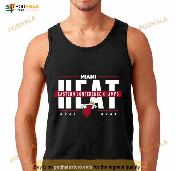 Miami Heat ISlide Youth 2023 NBA Eastern Conference Champions Shirt