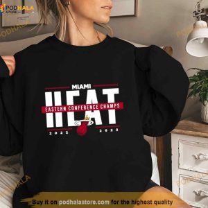 Miami Heat Islide Youth 2023 Nba Eastern Conference Champions Shirt 2